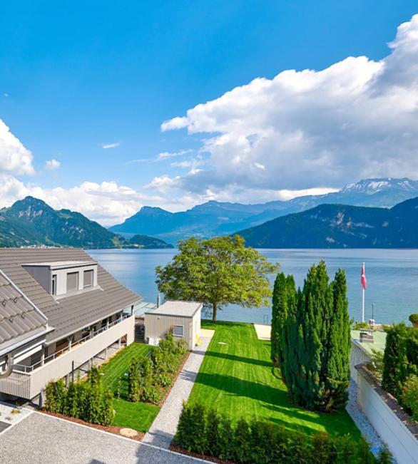 Boutique Guesthouse Villa Pescheria B&B Weggis Eksteriør bilde